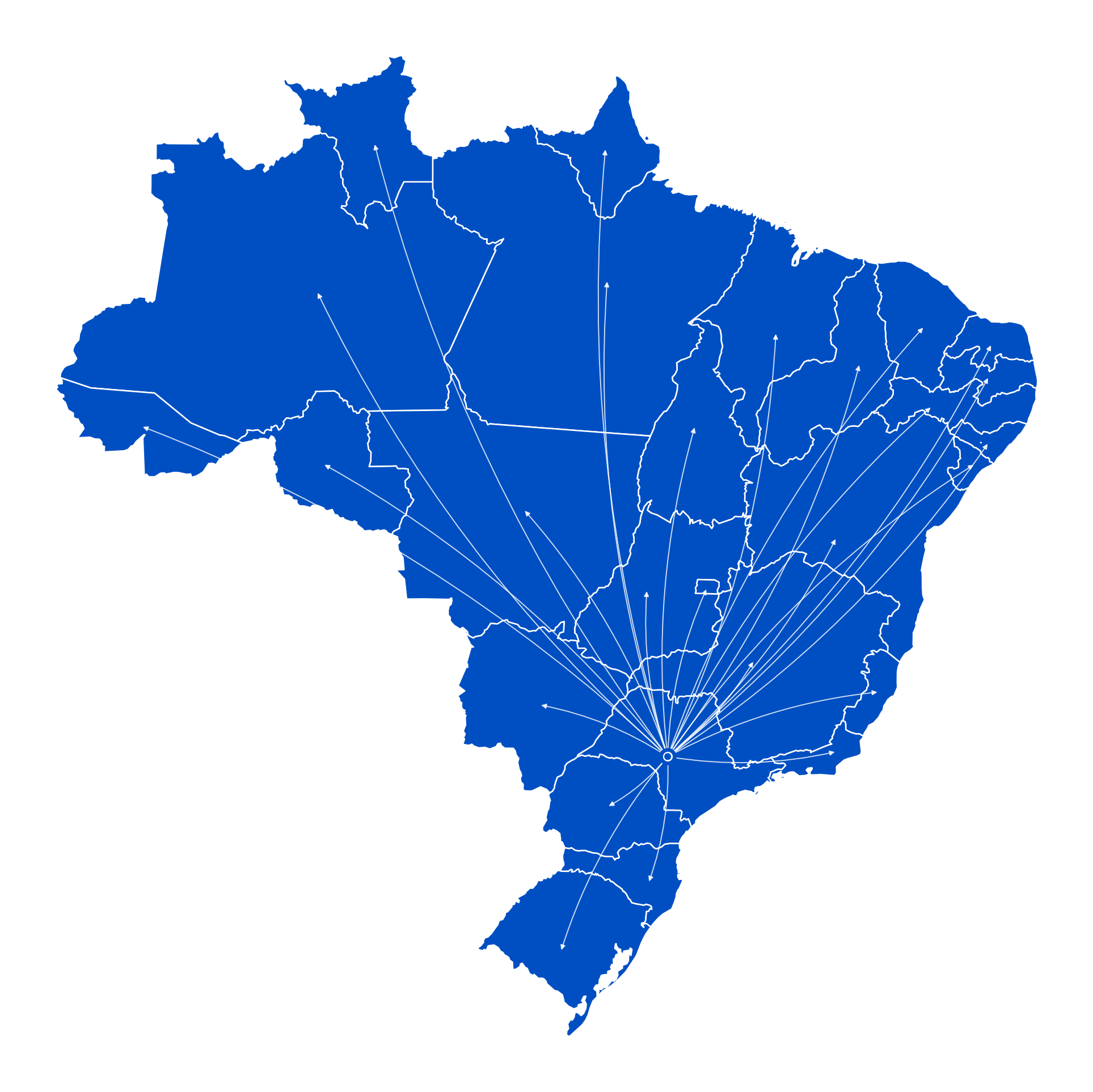 CREATIVESITE atende empresas de todo o Brasil